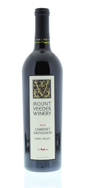 Mount Veeder Winery Cabernet Sauvignon 2010 Front Bottle Shot