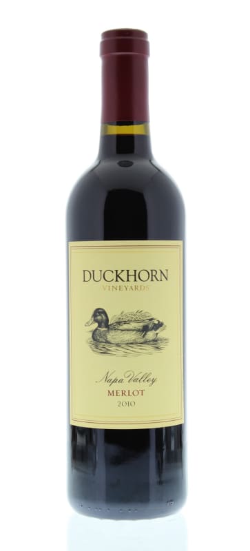 Duckhorn Napa Valley Merlot 2010 Front Bottle Shot