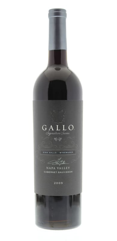 Gallo Signature Series Cabernet Sauvignon 2009 Front Bottle Shot