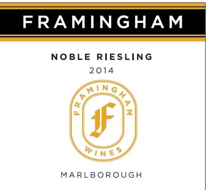 Framingham Noble Selection Riesling 2014 Front Label