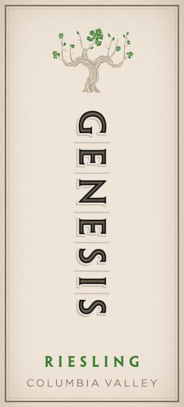 Hogue Genesis Riesling 2014 Front Label