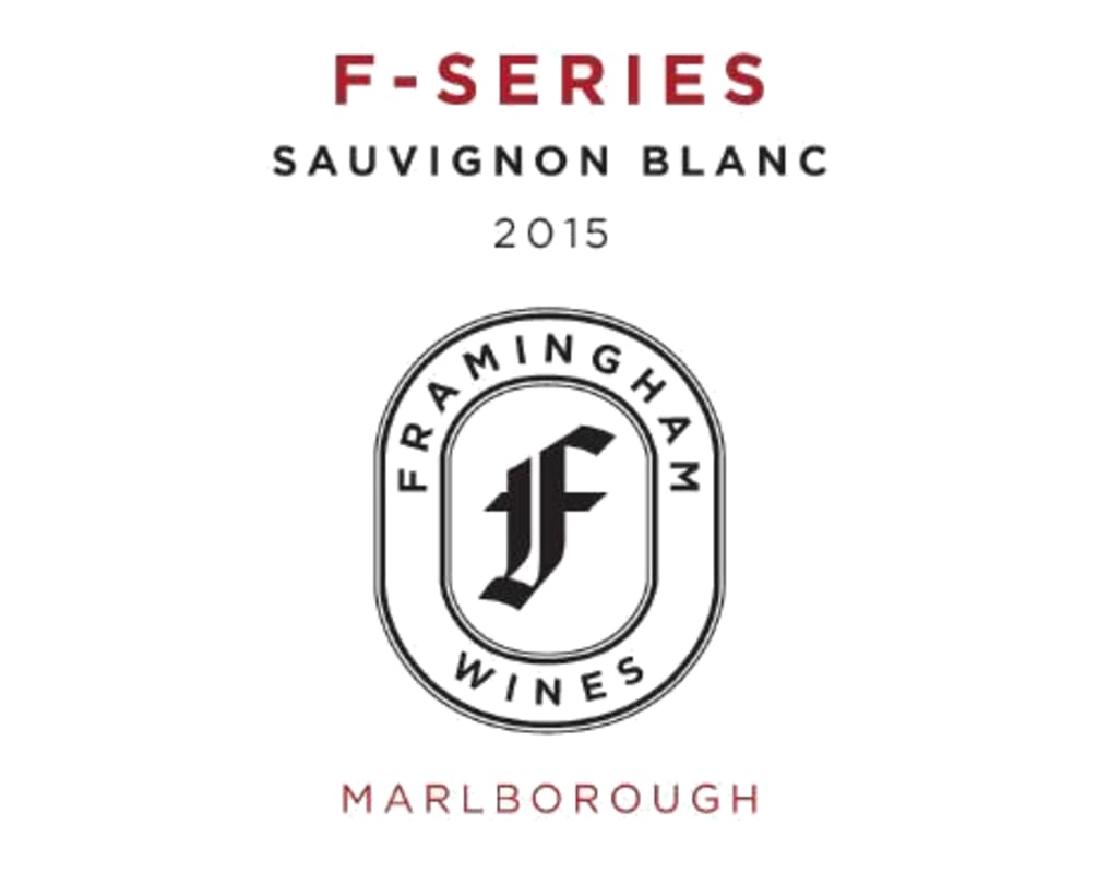 Framingham F-Series Sauvignon Blanc 2015 Front Label