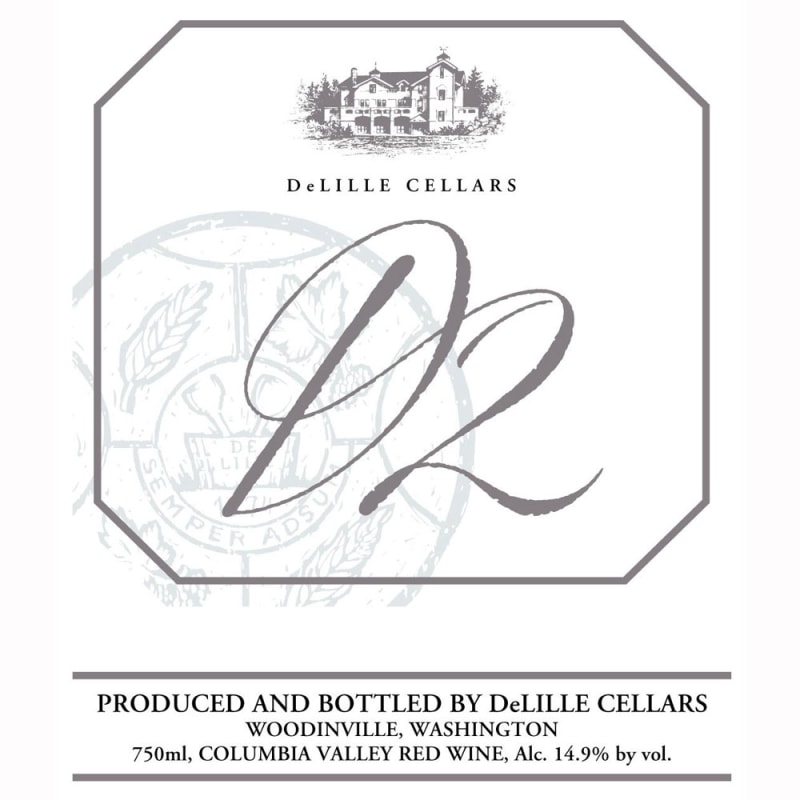 DeLille D2 Estate Red 2009 Front Label