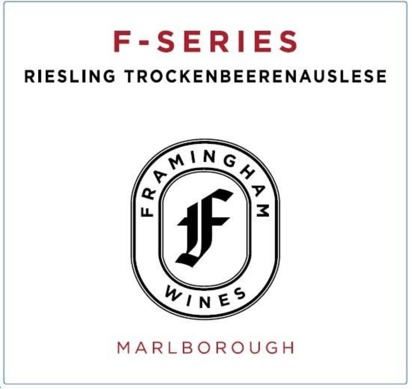 Framingham F-Series Riesling Trockenbeerenauslese 2015 Front Label