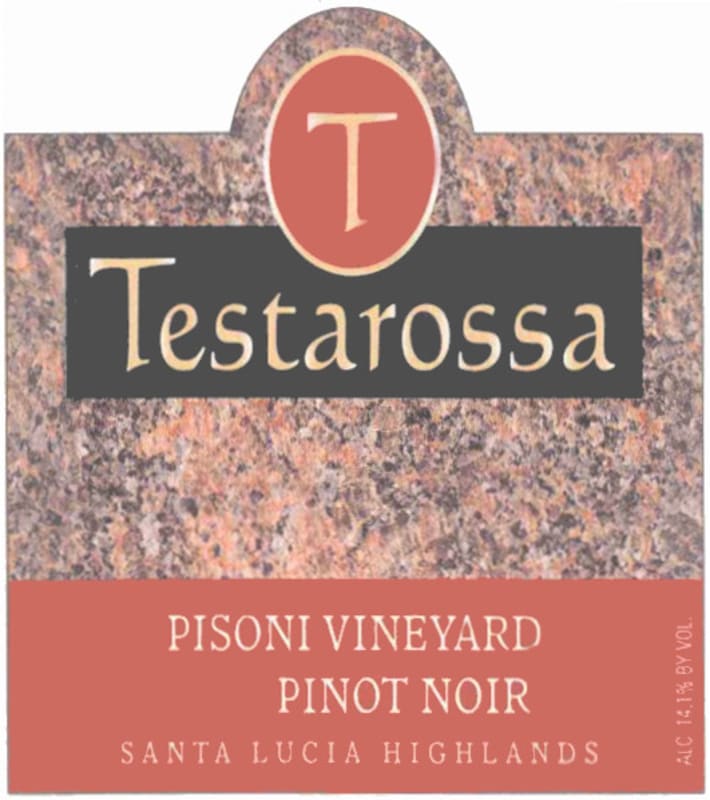 Testarossa Pisoni Pinot Noir 2005 Front Label