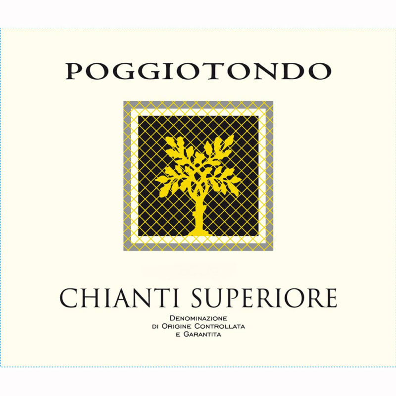 Poggiotondo Chianti Superiore 2007 Front Label