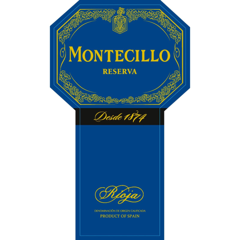 Bodegas Montecillo Rioja Reserva 2008 Front Label