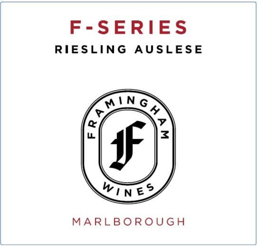 Framingham F-Series Riesling Auslese 2015 Front Label