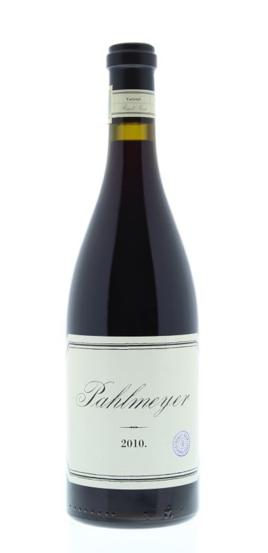Pahlmeyer Sonoma Coast Pinot Noir 2010 Front Bottle Shot