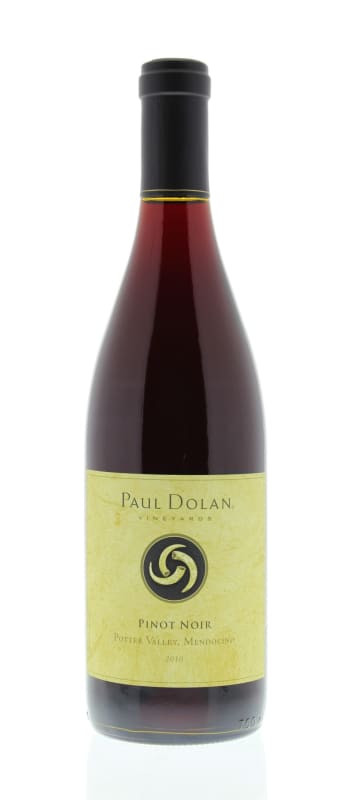 Paul Dolan Vineyards Pinot Noir 2010 Front Bottle Shot