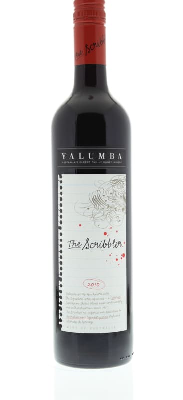 Yalumba The Scribbler 2010 Front Bottle Shot