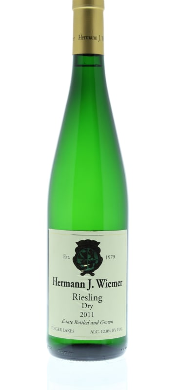 Hermann J. Wiemer Dry Riesling 2011 Front Bottle Shot