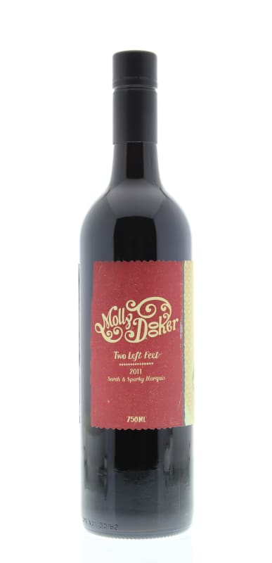 Mollydooker Two Left Feet 2011 Front Bottle Shot
