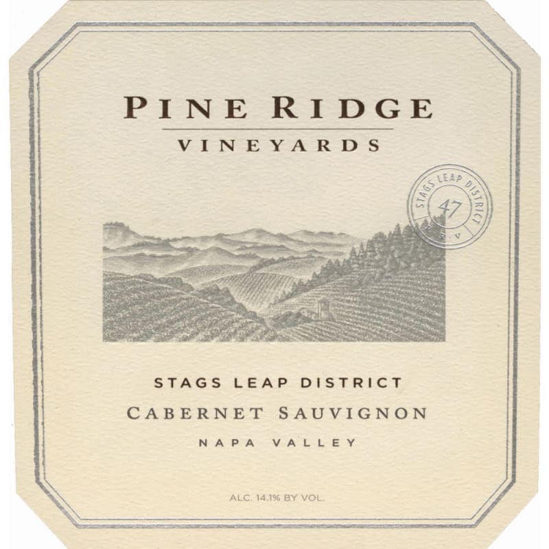 Pine Ridge Stags Leap Cabernet Sauvignon 2009 Front Label