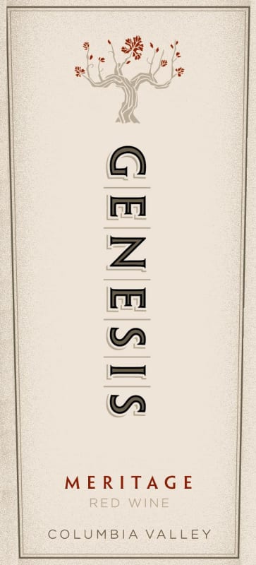 Hogue Genesis Meritage 2012 Front Label
