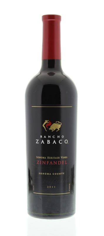 Rancho Zabaco Heritage Vines Zinfandel 2011 Front Bottle Shot