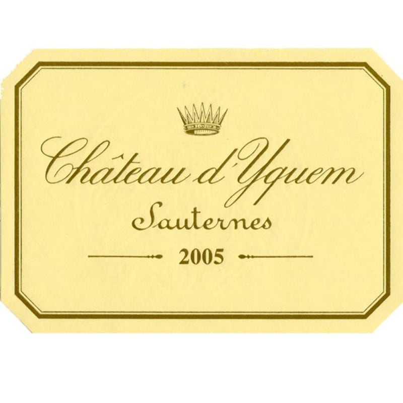 Chateau d'Yquem Sauternes (1.5 Liter Magnum) 2005 Front Label