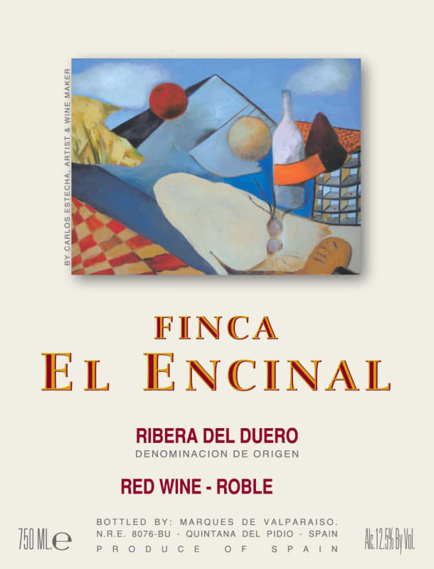 Bodegas Franco-Espanolas Finca El Encinal Roble 2014 Front Label