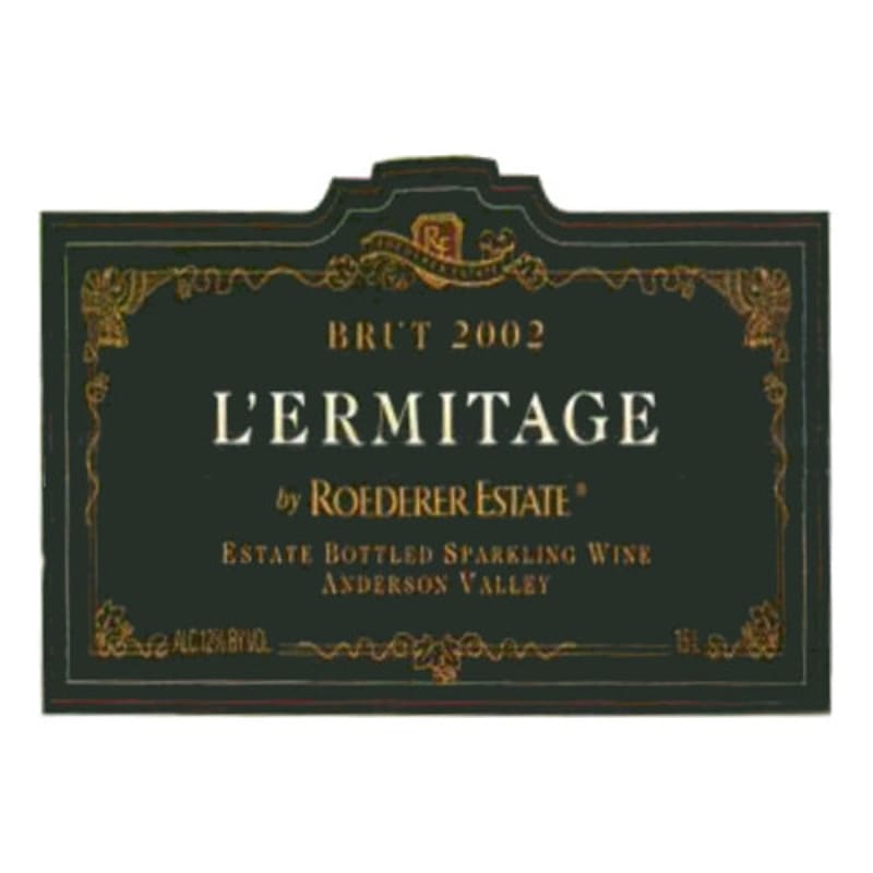 Roederer Estate L'Ermitage (1.5 Liter Magnum) 2002 Front Label