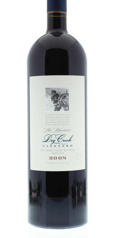 Dry Creek Vineyard The Mariner (1.5 Liter Magnum) 2008 Front Bottle Shot