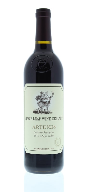 Stag's Leap Wine Cellars Artemis Cabernet Sauvignon 2010 Front Bottle Shot