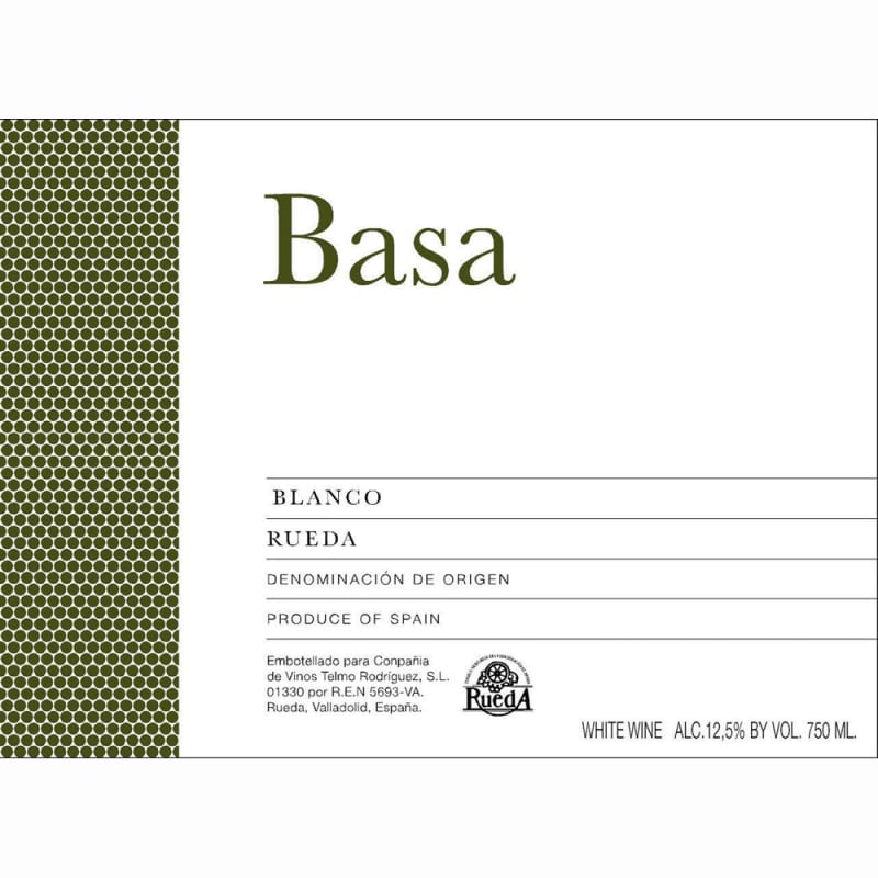 Telmo Rodriguez Basa Blanco 2009 Front Label