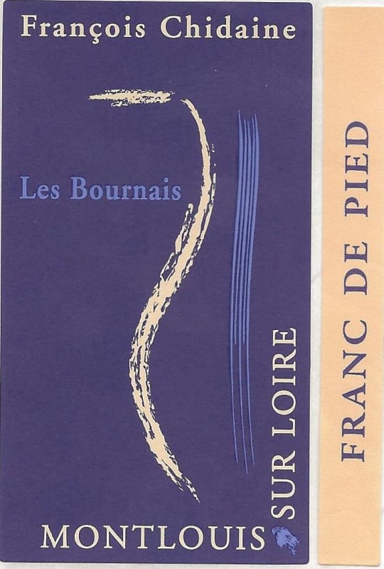 Francois Chidaine Les Bournais 2014 Front Label