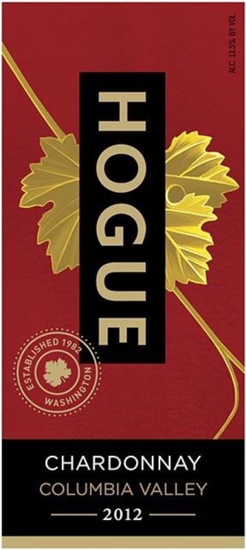 Hogue Chardonnay 2012 Front Label
