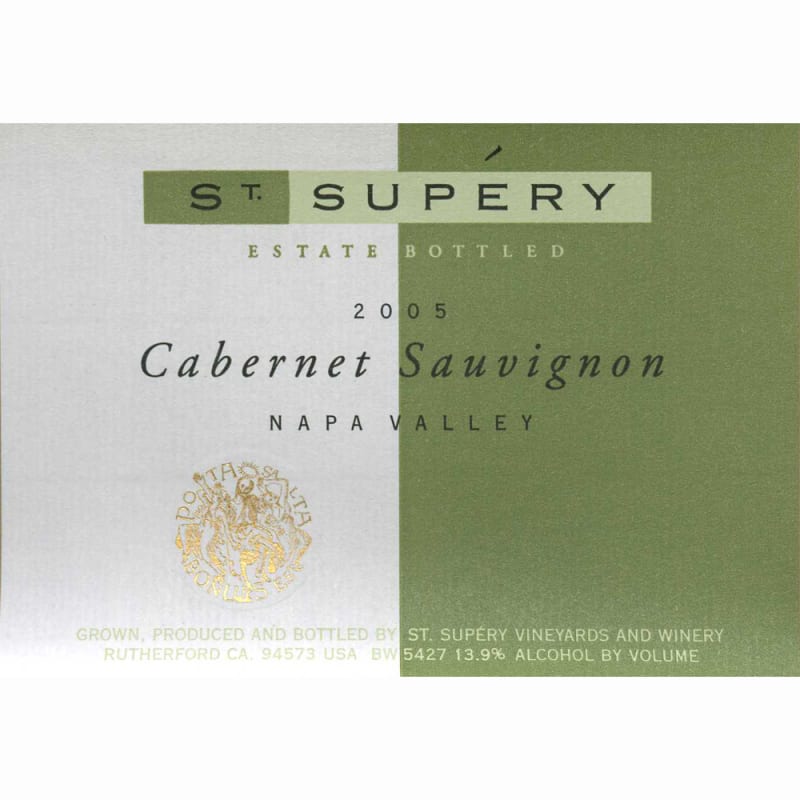 St. Supery Cabernet Sauvignon (1.5 Liter Magnum) 2005 Front Label