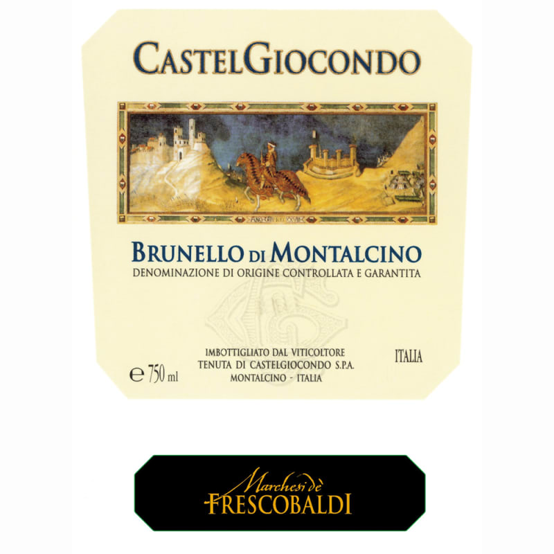 Frescobaldi CastelGiocondo Brunello di Montalcino (1.5 Liter Magnum) 2006 Front Label