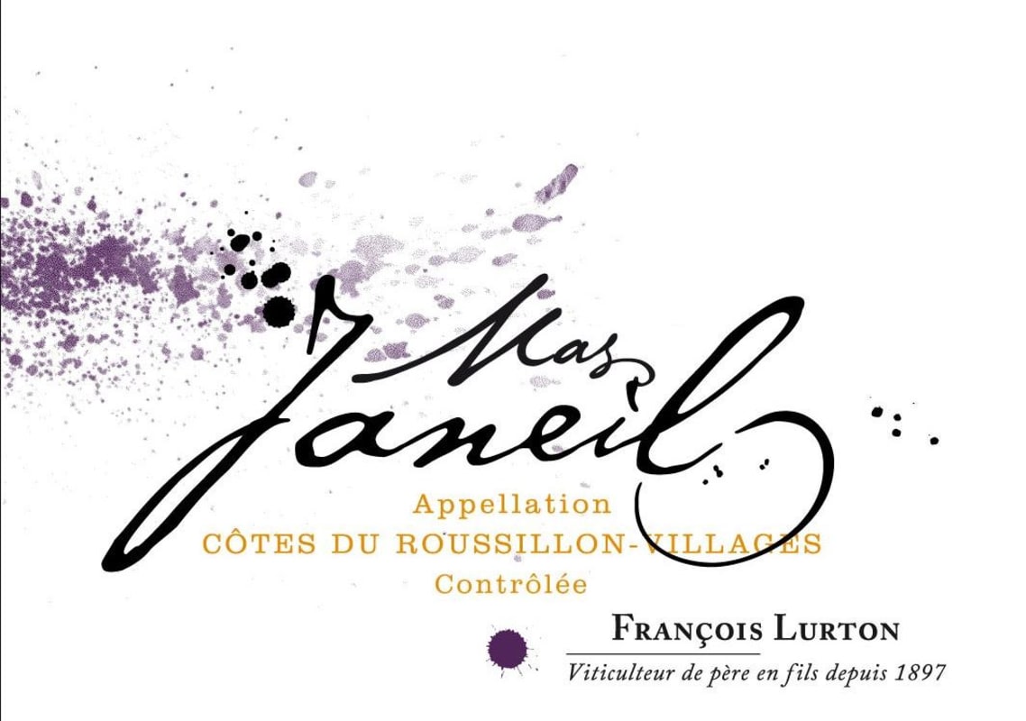 Francois Lurton Mas Janeil Cotes du Roussillon Villages 2014 Front Label