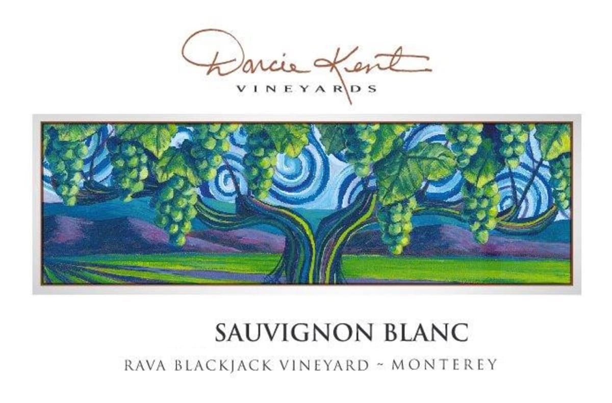 Darcie Kent Rava Blackjack Sauvignon Blanc 2016 Front Label