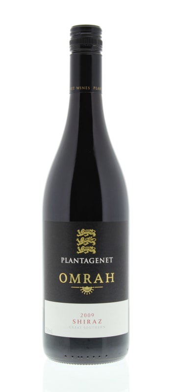 Plantagenet Omrah Shiraz 2009 Front Bottle Shot