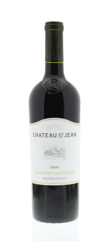 Chateau St. Jean Sonoma County Cabernet Sauvignon 2009 Front Bottle Shot