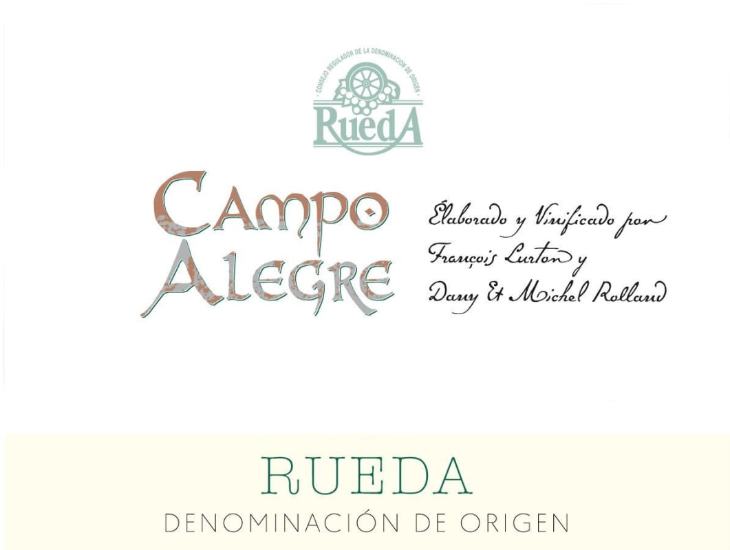 Francois Lurton Campo Alegre Blanco 2014 Front Label