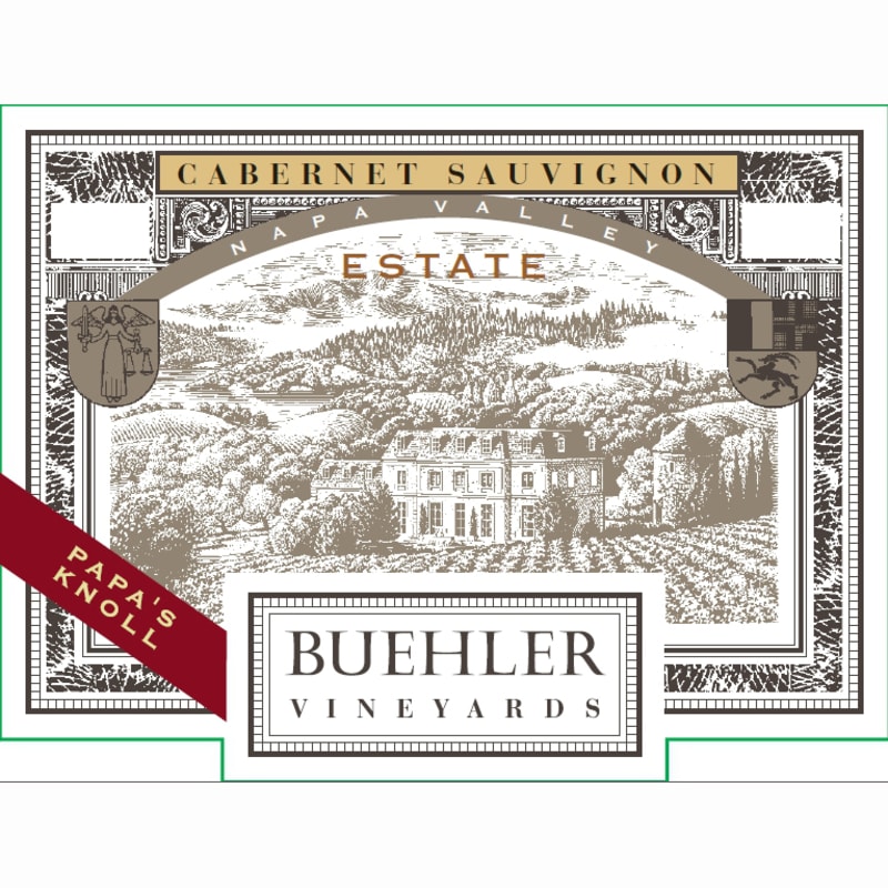 Buehler Papa's Knoll Napa Valley Cabernet Sauvignon 2007 Front Label