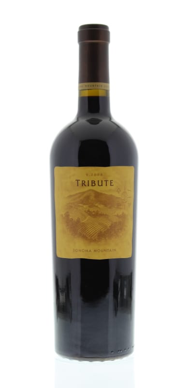Benziger Tribute 2008 Front Bottle Shot