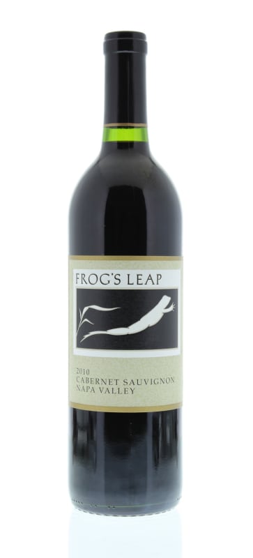 Frog's Leap Estate Grown Cabernet Sauvignon 2010 Front Bottle Shot