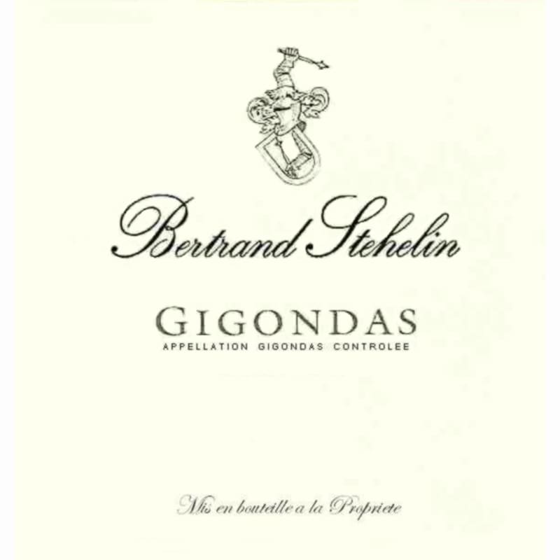 Bertrand Stehelin Gigondas 2010 Front Label