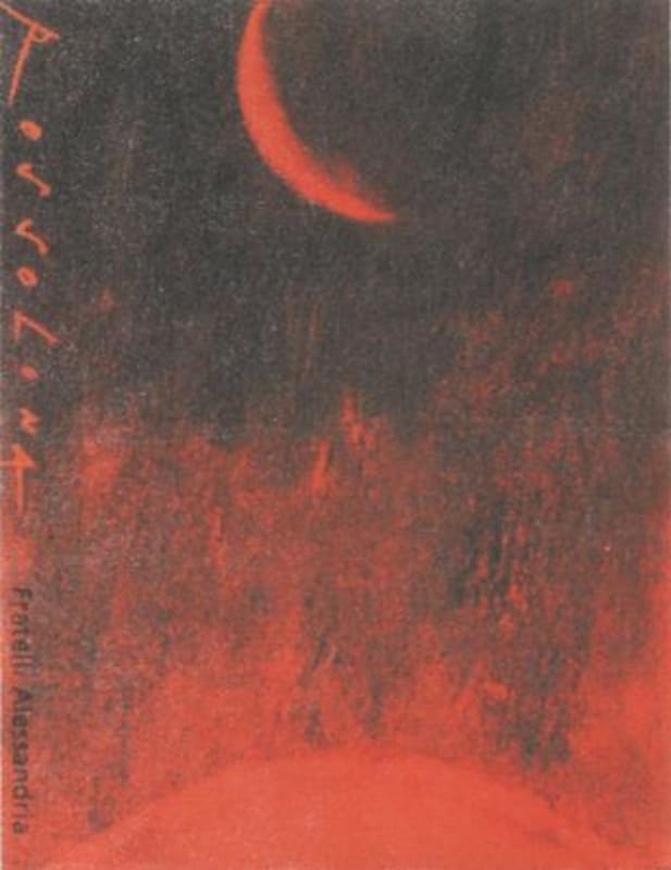 Fratelli Alessandria Rossoluna Rosso 2012 Front Label