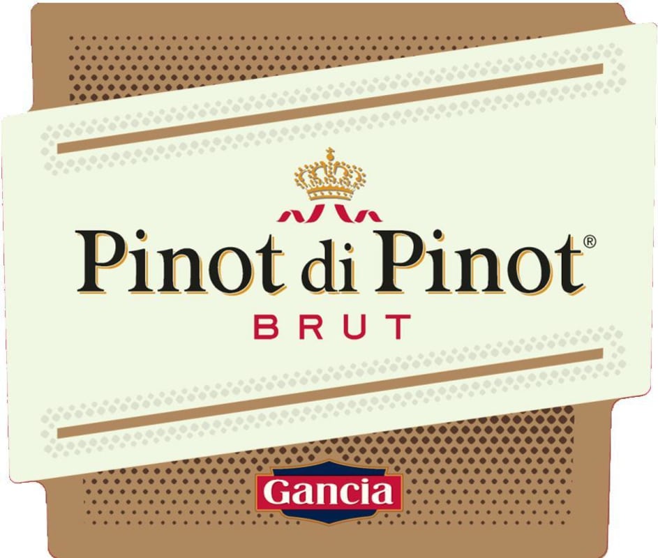 Gancia Pinot di Pinot Brut Front Label