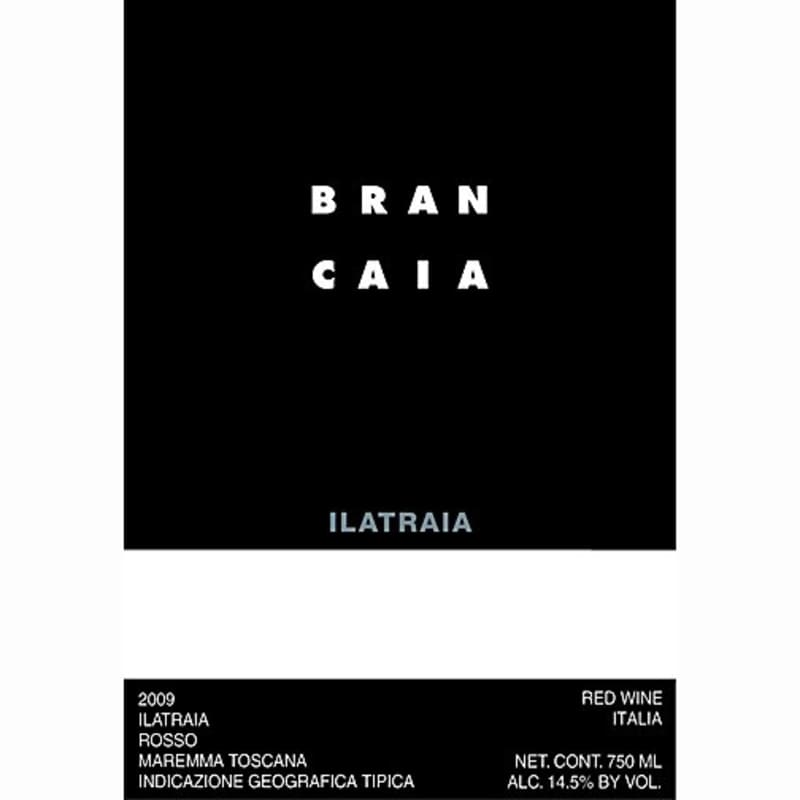 Brancaia Ilatraia 2010 Front Label