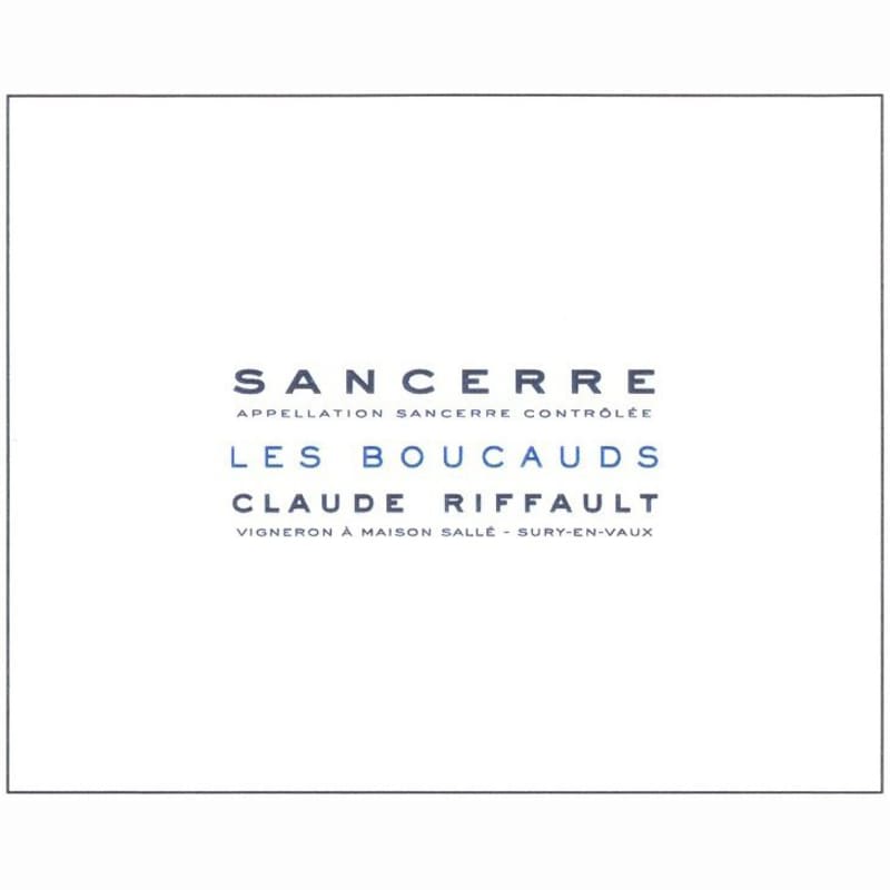 Claude Riffault Sancerre Les Boucauds 2011 Front Label