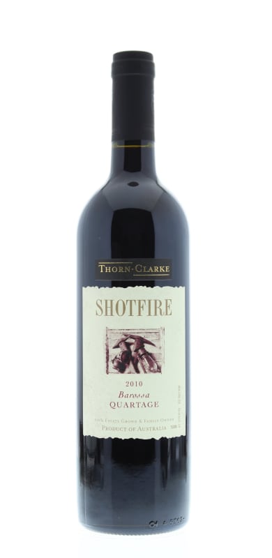 Thorn-Clarke Shotfire Quartage 2010 Front Bottle Shot