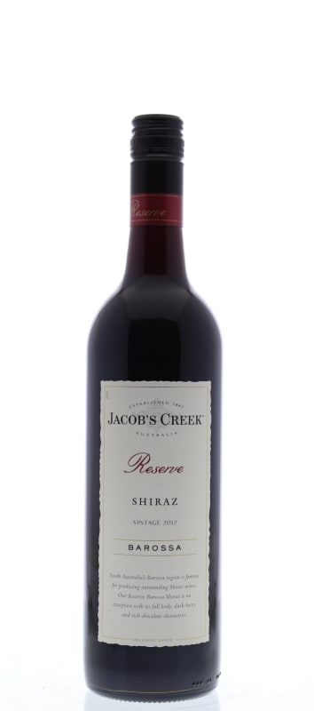Jacob's Creek Reserve Shiraz 2010 Front Bottle Shot