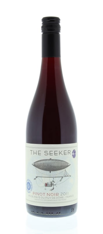 The Seeker Pinot Noir 2011 Front Bottle Shot