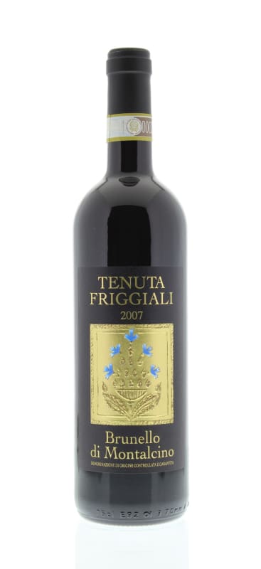 Friggiali Brunello di Montalcino 2007 Front Bottle Shot