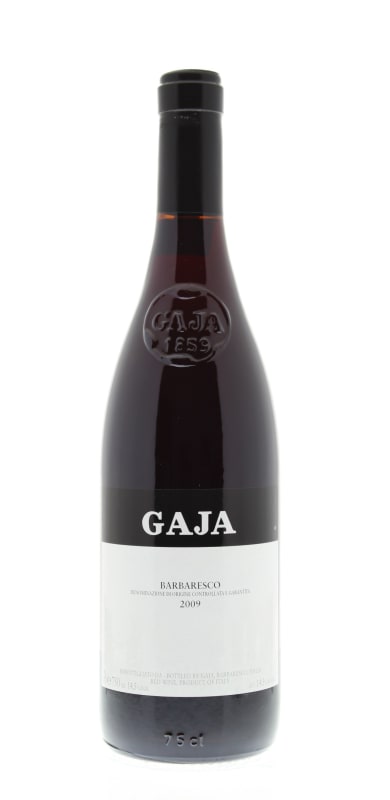 Gaja Barbaresco 2009 Front Bottle Shot