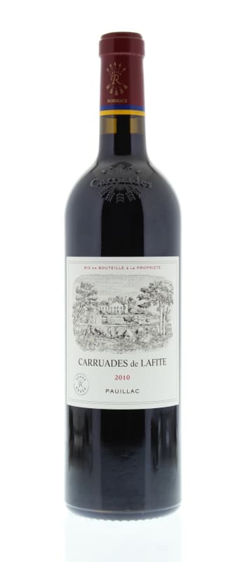 Chateau Lafite Rothschild Carruades de Lafite 2010 Front Bottle Shot