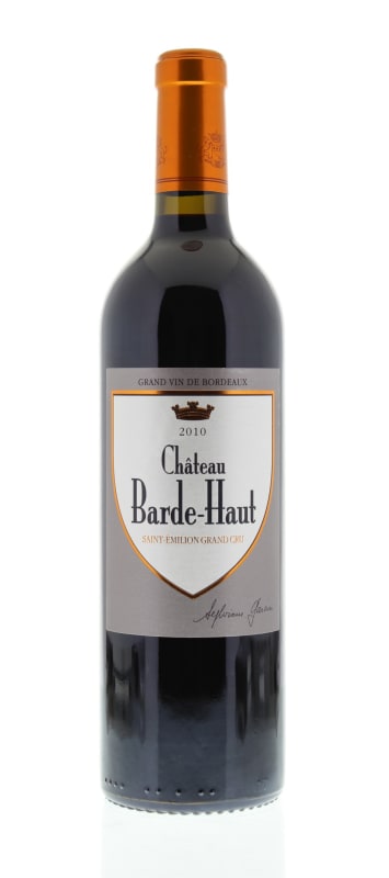 Chateau Barde-Haut 2010 Front Bottle Shot